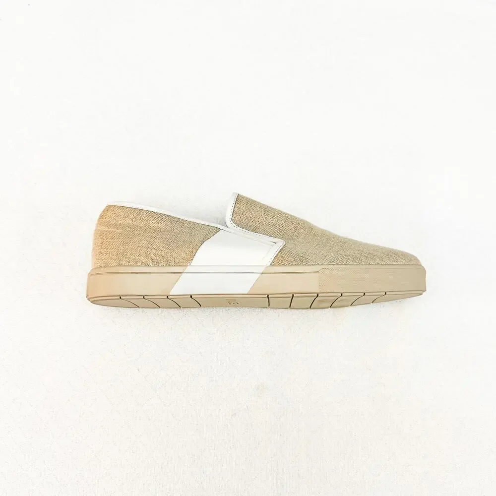 Vince Phalen Pointy Toe Leather Slip On Sneaker Size 6 Eur 36